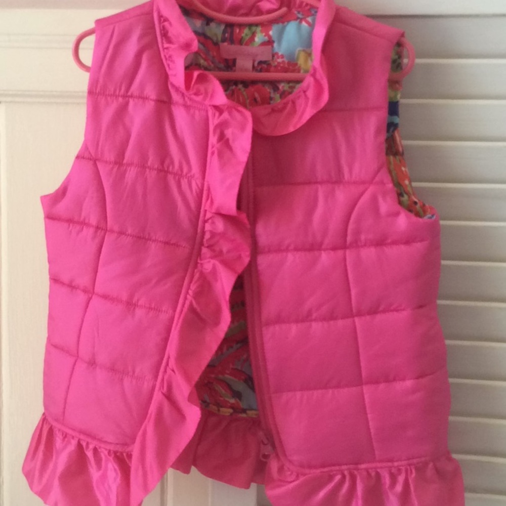 Girls down vest